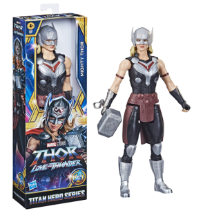 Hasbro Marvel Thor Love And Thunder Personaggio 30 cm Mighty Thor