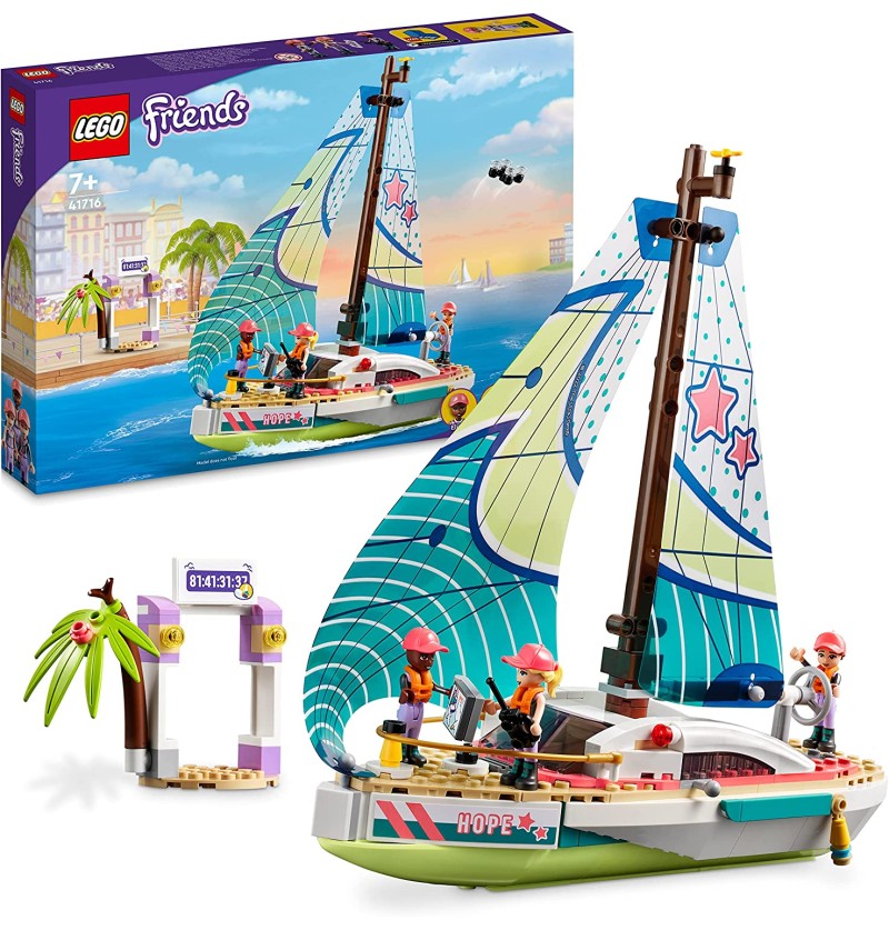 Lego Friends L'Avventura in Barca a Vela di Stephanie