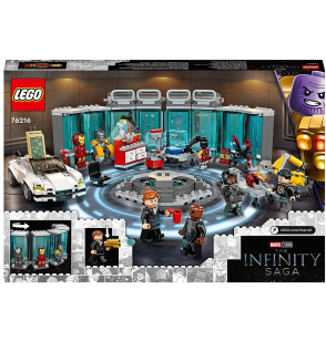 Lego Marvel Infinity Saga Armeria di Iron Man