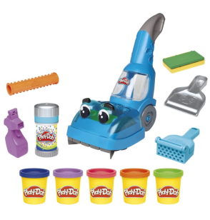 Hasbro Play-Doh Zoom Zoom Vacuum And Cleanup, L'aspirapolvere Play-Doh