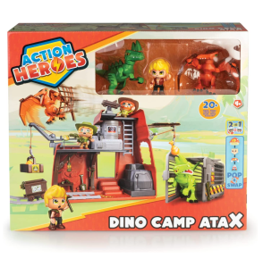 Famosa Action Heroes Dino Camp AtaX