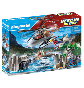 Playmobil Rescue Action Elicottero Di Soccorso