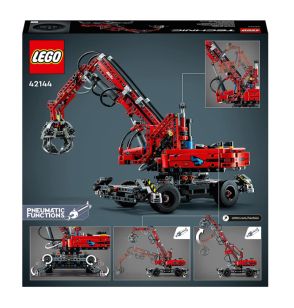 Lego Technic Movimentatore di Materiali, Modello da Costruire con Gru