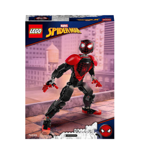 Lego Marvel Personaggio di Miles Morales, Action Figure di Spider-Man Snodabile