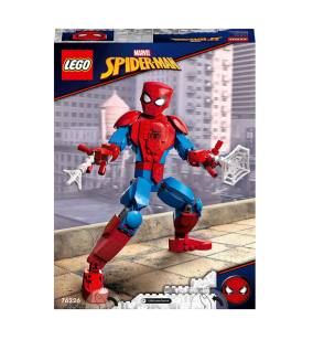 Lego Marvel Personaggio di Spider-Man, Set con Action Figure Snodabile
