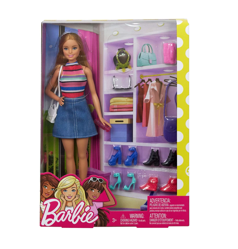 Mattel Barbie Con Vestiti e Accessori