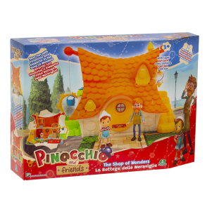 Giochi Preziosi Pinocchio - Playset Con Doppia Ambientazione La Casa E Il Negozio Di Giocattoli Di Geppetto