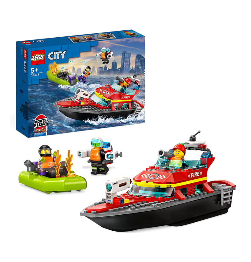 Lego City Fire Barca di...