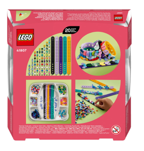 Lego Dots Megapack Designer di Braccialetti, Set 5in1 per Creare Gioielli