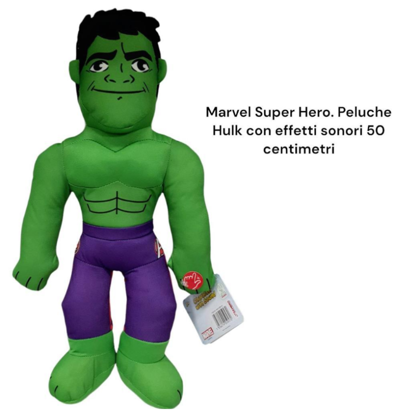 Marvel Peluche Supereroi 50...