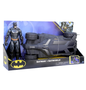 Spin Master Batman Batmobile Con personaggio 30 cm