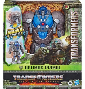 Hasbro Transformers Il Risveglio, Action Figure Convertibile Smash Changer di Optimus Primal
