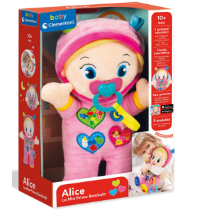 Clementoni Baby Alice, la Mia Prima Bambola
