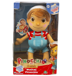 Giochi Preziosi Pinocchio - Peluche Musicale Di 36 Cm Con Cappello