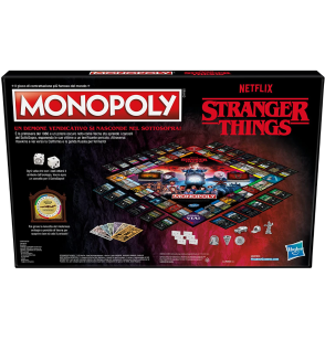 Hasbro Netflix Gaming Gioco Di Società Monopoly Stranger Things