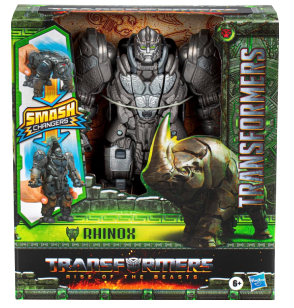 Hasbro Transformers Il Risveglio, Action Figure Convertibile Smash Changer di Rhinox
