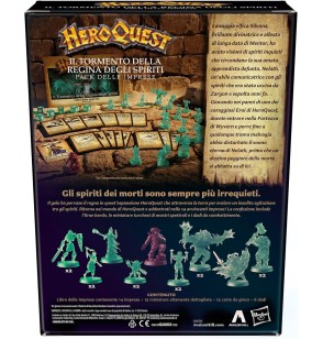 Hasbro Gaming HeroQuest Il Tormento Della Regina Degli Spiriti Pack Delle Imprese