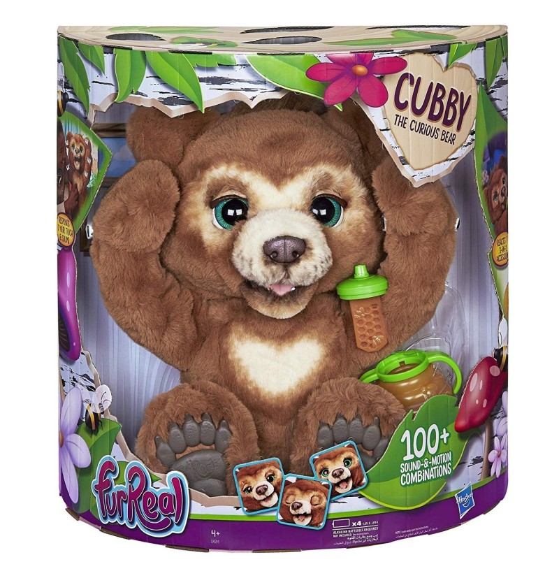 Hasbro FurReal - Cubby, il mio Orsetto Curioso