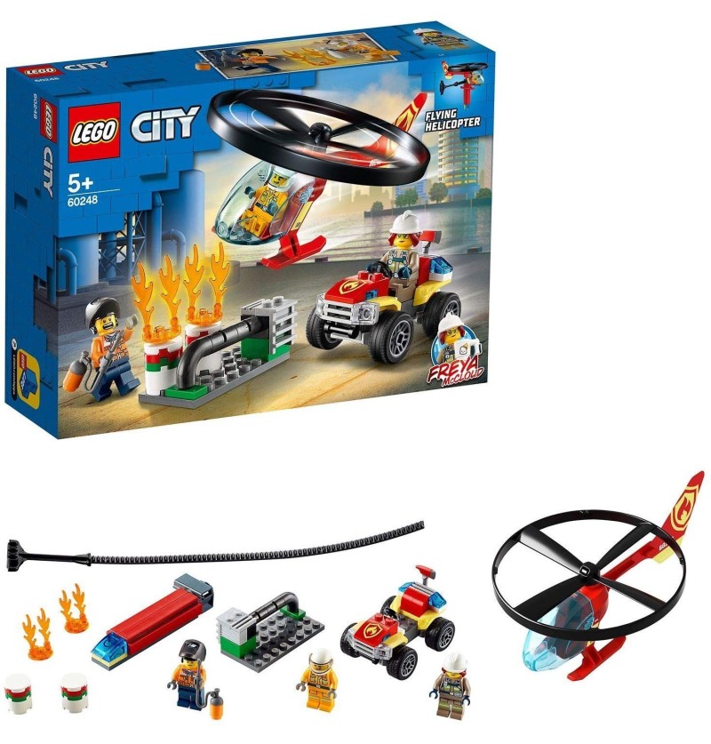 Lego City Fire Elicottero...