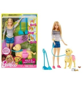 Mattel Barbie A spasso con i Cuccioli