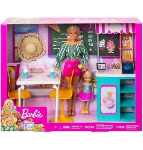 Mattel Barbie Cafe Set Bambole e Gelateria