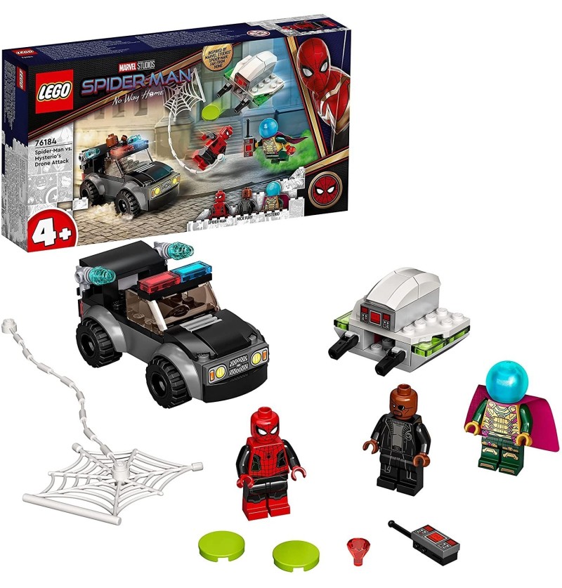 Lego Marvel Spider-Man e l'attacco con il drone di Mysterio