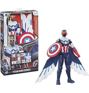 Hasbro Avengers Titan Hero Captain America Falcon Edition