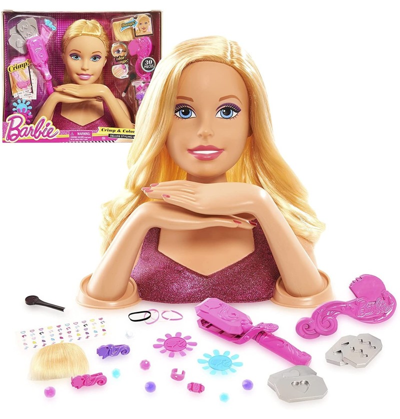 Grandi Giochi Barbie Styling Head Deluxe Testa da Pettinare