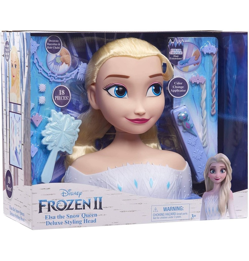 Grandi Giochi FRND6000 Frozen 2 Elsa Deluxe Styling Head