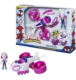 Hasbro Spidey e i suoi Fantastici Amici - Ghost Spidey e Copter-Cycle