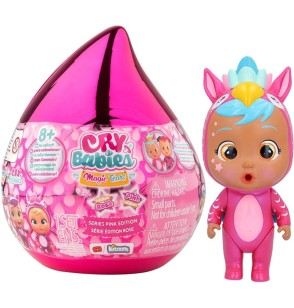 IMC Toys Cry Babies Casetta Pink Edition