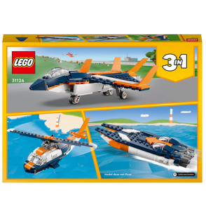 Lego Creator 3in1 Jet Supersonico