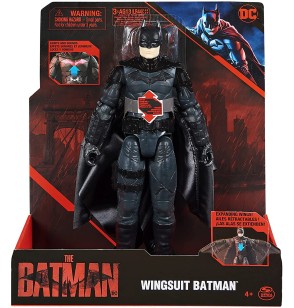 Spin Master DC Wingsuit Batman Personaggio Deluxe 30 cm