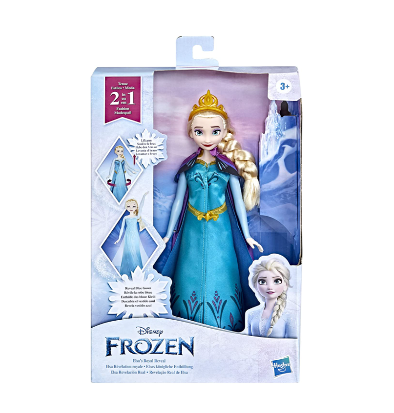 Frozen 2 Bambola Cantante con Vestito da Sera Elsa HASBRO - E9717_E88800