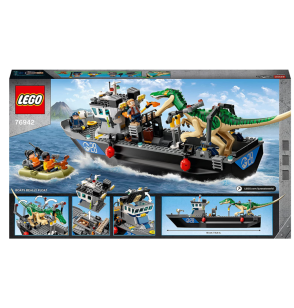 Lego Jurassic World Fuga sulla barca del dinosauro Baryonyx