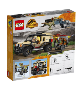 Lego Jurassic World Trasporto dei Piroraptor e del Dilofosauro