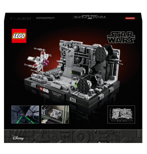 Lego Star Wars Diorama Volo sulla Trincea della Morte Nera