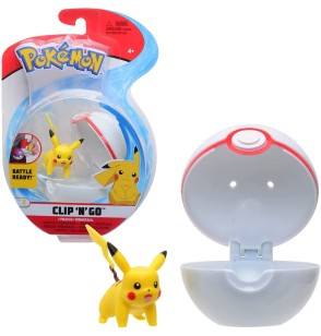 Giochi Preziosi Pokemon con Pokeball Clip N Go